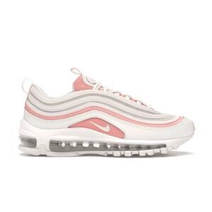 NIKE Air Max 97 'Summit White Bleached Coral' Sneakers Size 6.5